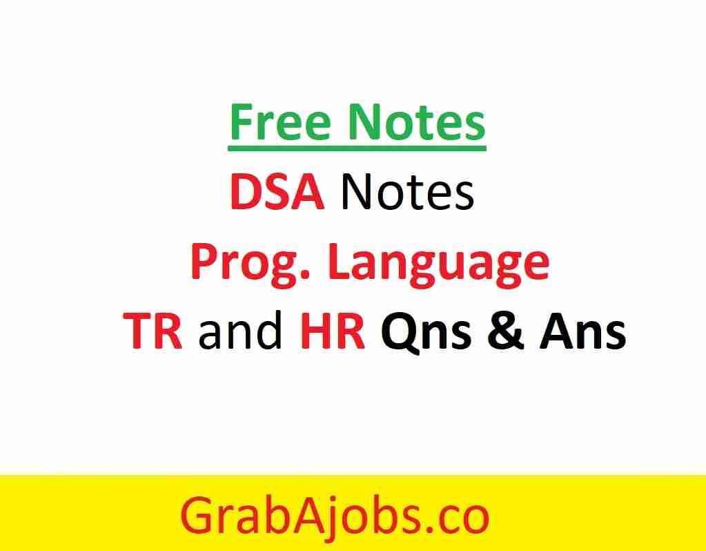 Get FREE Notes & Interview Question