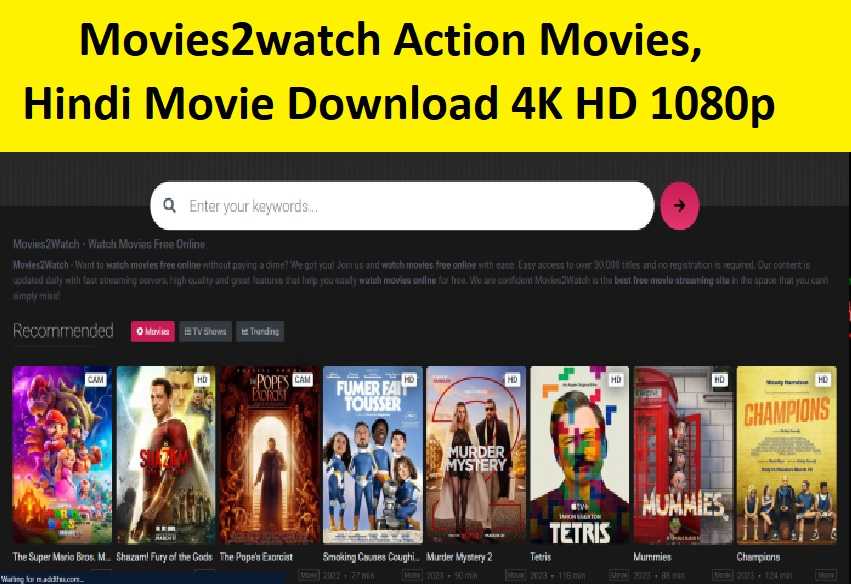 Movies2watch Action Movies, Hindi Movie Download 4K HD