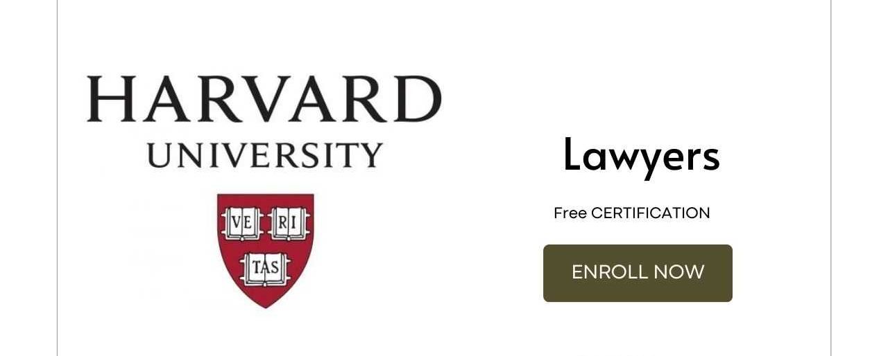 Harvard University CS50's Computer Science for Lawyers