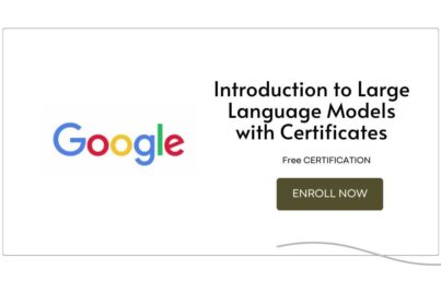 Introduction to Large Language Models free Certificates