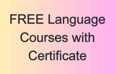 Free courses with certificate